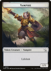 Vampire // Horse Double-Sided Token [The List] | Red Claw Gaming