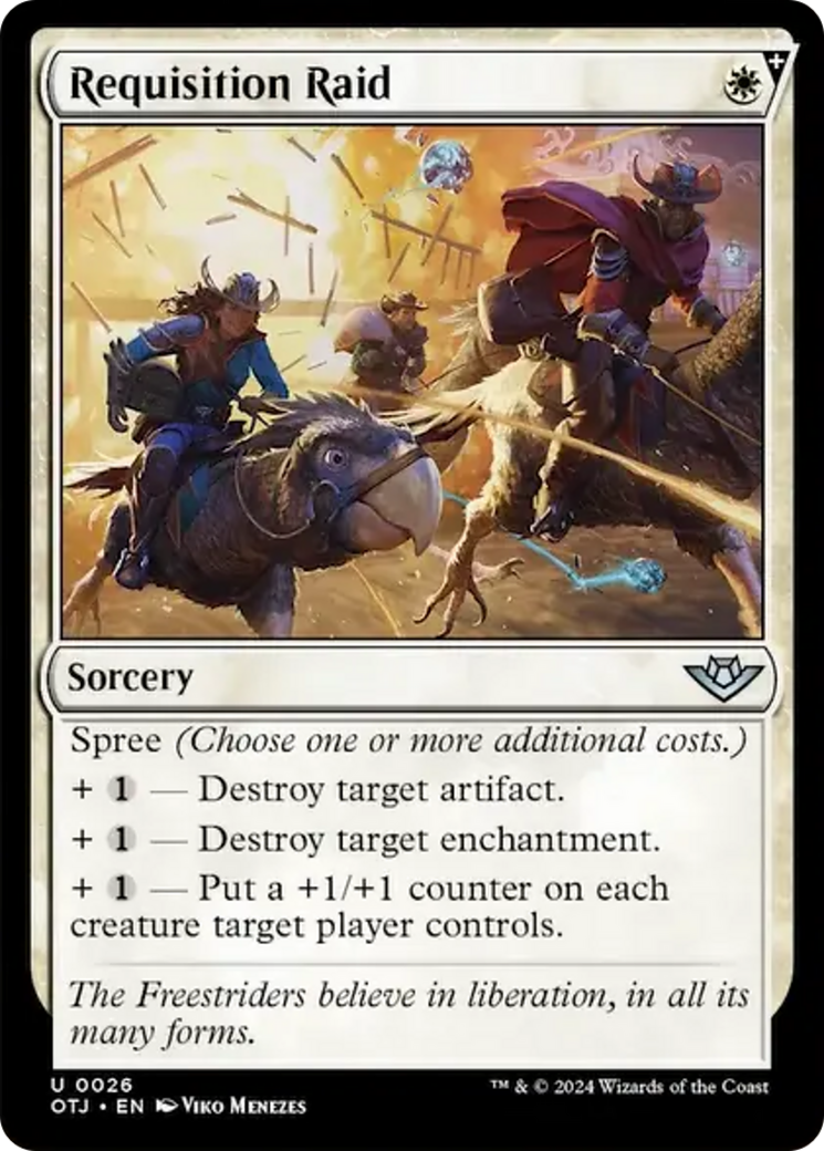 Requisition Raid [Outlaws of Thunder Junction] MTG Single Magic: The Gathering | Red Claw Gaming