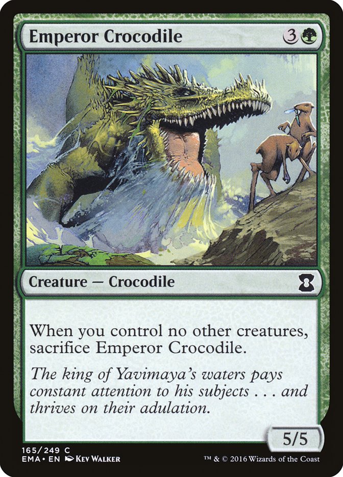 Emperor Crocodile [Eternal Masters] MTG Single Magic: The Gathering | Red Claw Gaming