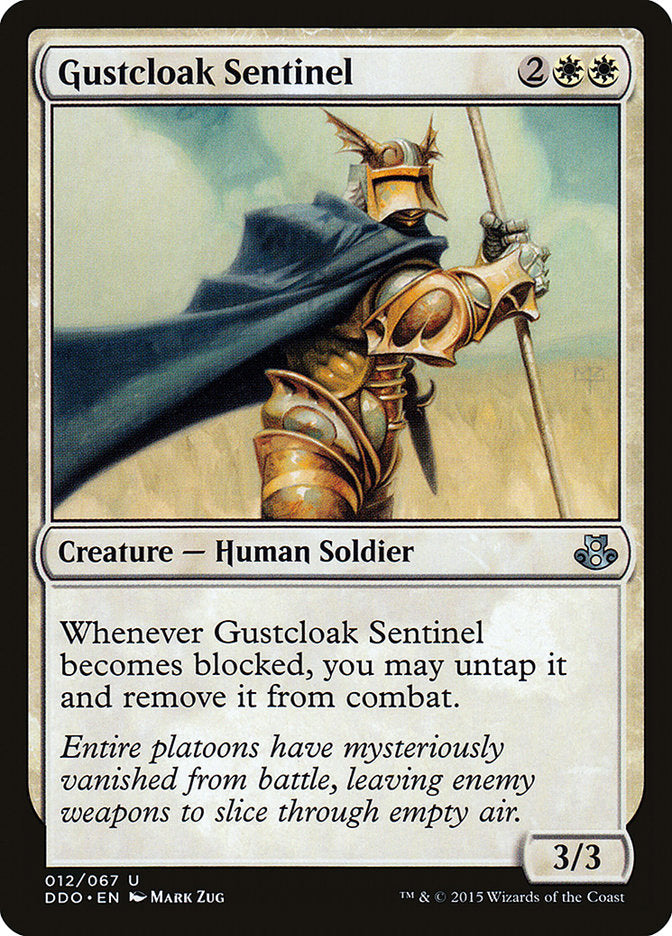 Gustcloak Sentinel [Duel Decks: Elspeth vs. Kiora] MTG Single Magic: The Gathering    | Red Claw Gaming