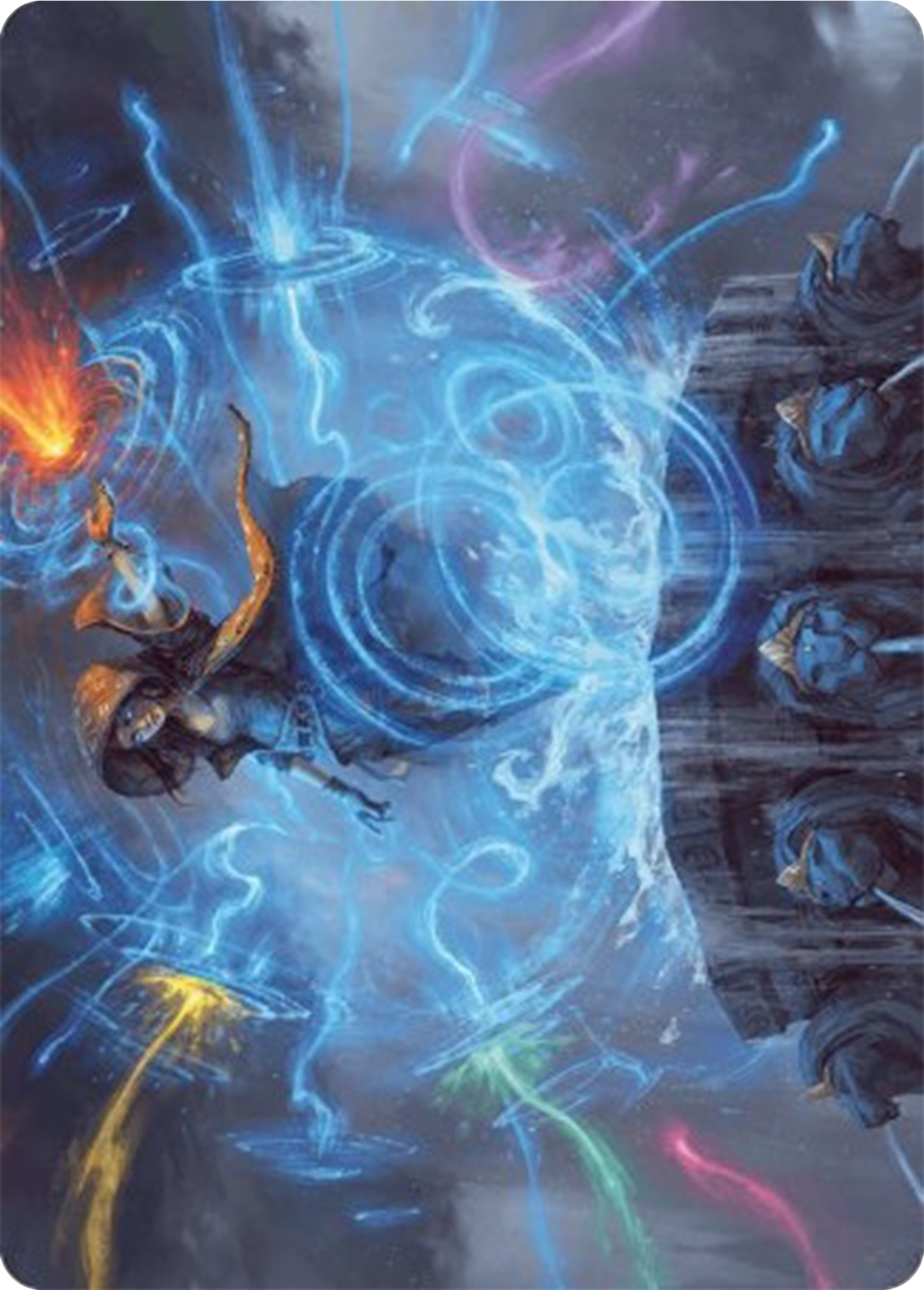 Flusterstorm Art Card [Modern Horizons 3 Art Series] MTG Single Magic: The Gathering    | Red Claw Gaming