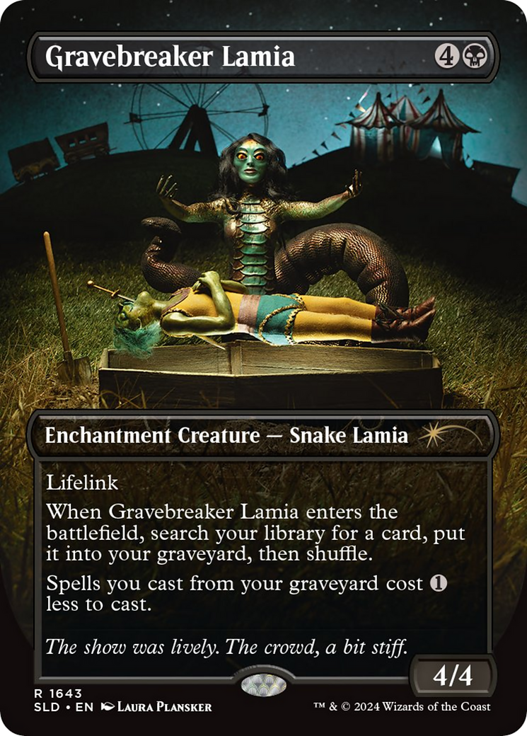 Gravebreaker Lamia (Rainbow Foil) [Secret Lair Drop Series] MTG Single Magic: The Gathering | Red Claw Gaming