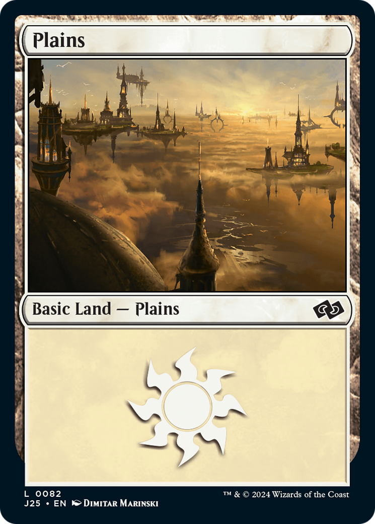 Plains (82) [Foundations Jumpstart] MTG Single Magic: The Gathering | Red Claw Gaming