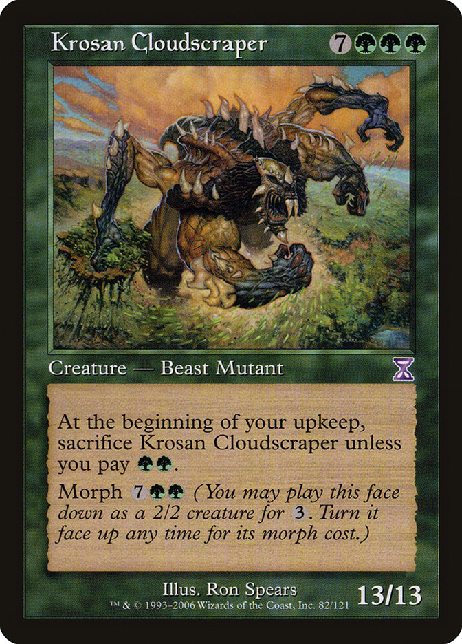 Krosan Cloudscraper [Time Spiral Timeshifted] MTG Single Magic: The Gathering | Red Claw Gaming