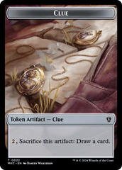 Clue // Insect (0017) Double-Sided Token [Murders at Karlov Manor Commander Tokens] MTG Single Magic: The Gathering | Red Claw Gaming