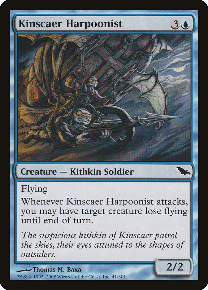 Kinscaer Harpoonist [Shadowmoor] MTG Single Magic: The Gathering | Red Claw Gaming
