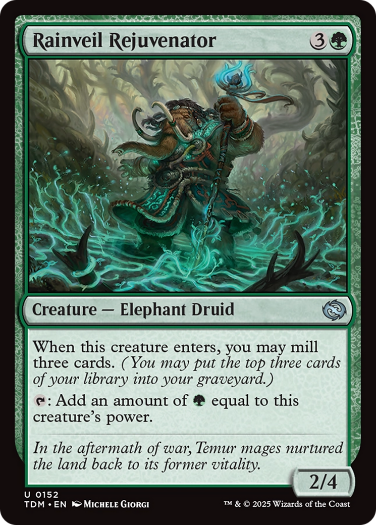 Rainveil Rejuvenator [Tarkir: Dragonstorm] MTG Single Magic: The Gathering | Red Claw Gaming