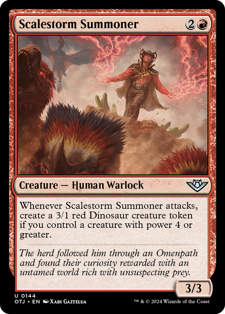 Scalestorm Summoner [Outlaws of Thunder Junction] MTG Single Magic: The Gathering | Red Claw Gaming