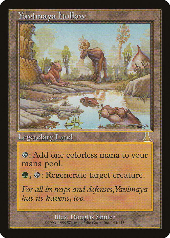 Yavimaya Hollow [Urza's Destiny] MTG Single Magic: The Gathering | Red Claw Gaming