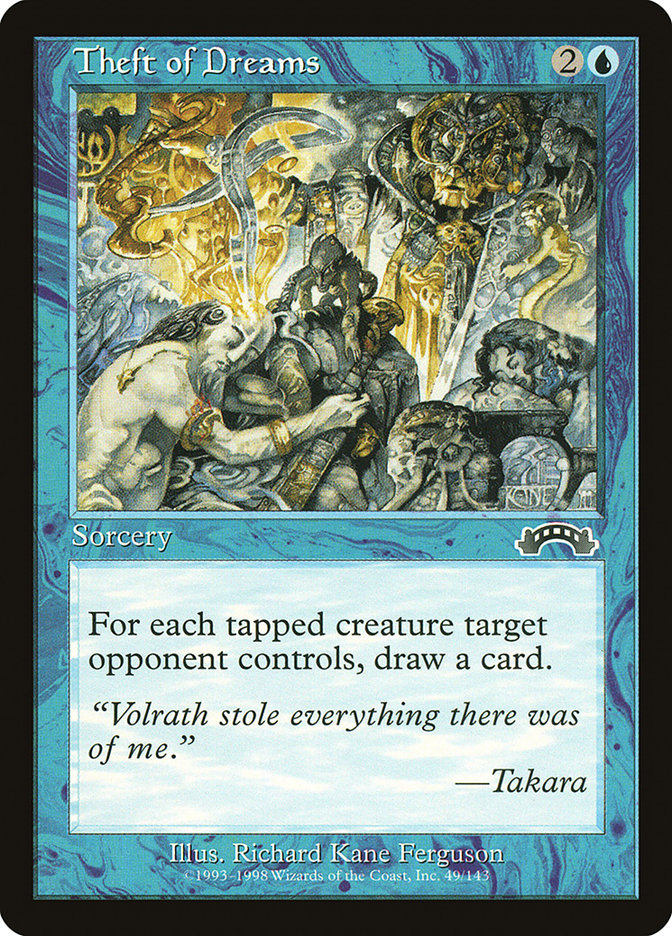 Theft of Dreams [Exodus] MTG Single Magic: The Gathering | Red Claw Gaming