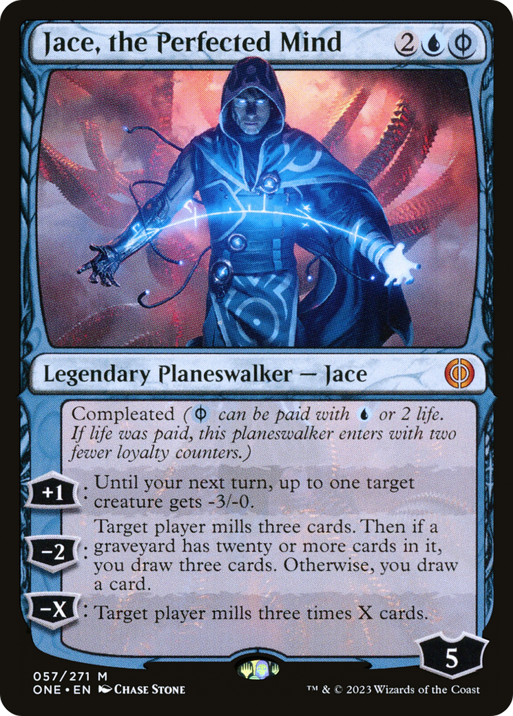Jace, the Perfected Mind [Phyrexia: All Will Be One] MTG Single Magic: The Gathering | Red Claw Gaming