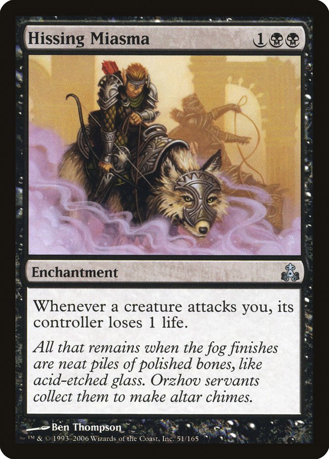Hissing Miasma [Guildpact] MTG Single Magic: The Gathering | Red Claw Gaming