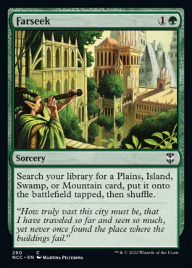 Farseek [Streets of New Capenna Commander] MTG Single Magic: The Gathering | Red Claw Gaming
