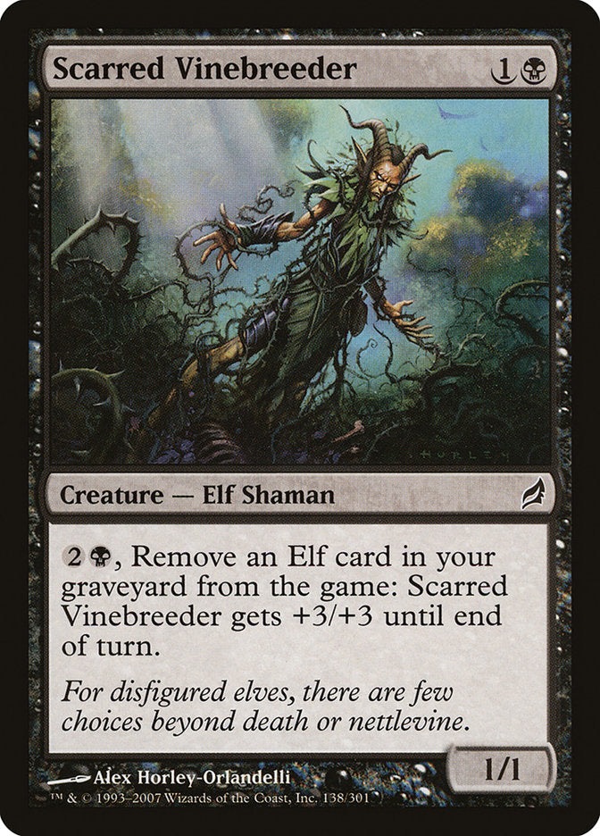 Scarred Vinebreeder [Lorwyn] MTG Single Magic: The Gathering | Red Claw Gaming