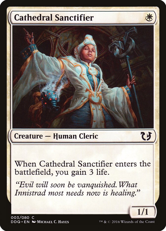 Cathedral Sanctifier [Duel Decks: Blessed vs. Cursed] MTG Single Magic: The Gathering | Red Claw Gaming