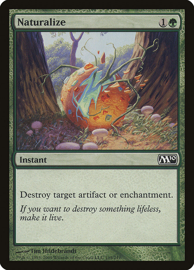 Naturalize [Magic 2010] MTG Single Magic: The Gathering | Red Claw Gaming