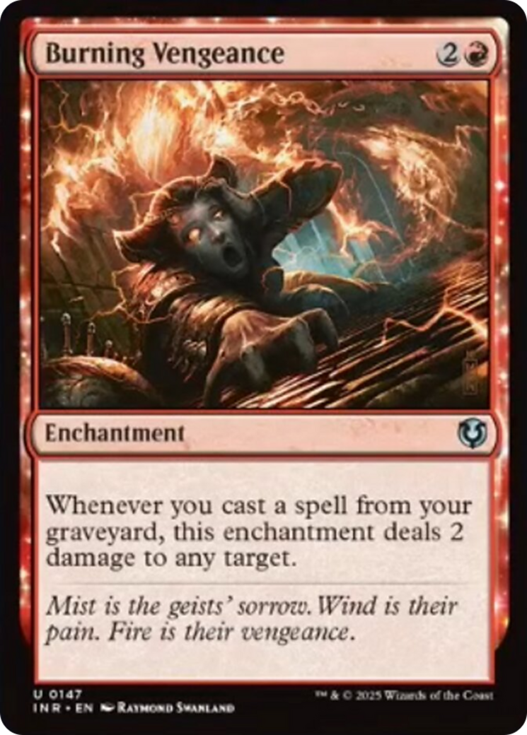 Burning Vengeance [Innistrad Remastered] MTG Single Magic: The Gathering | Red Claw Gaming