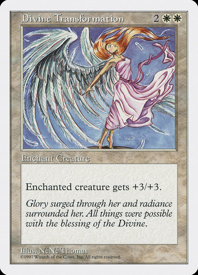 Divine Transformation [Fifth Edition] MTG Single Magic: The Gathering | Red Claw Gaming