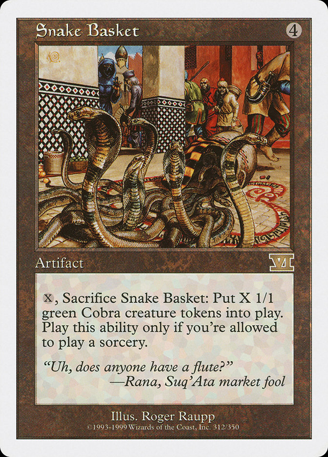 Snake Basket [Classic Sixth Edition] MTG Single Magic: The Gathering | Red Claw Gaming
