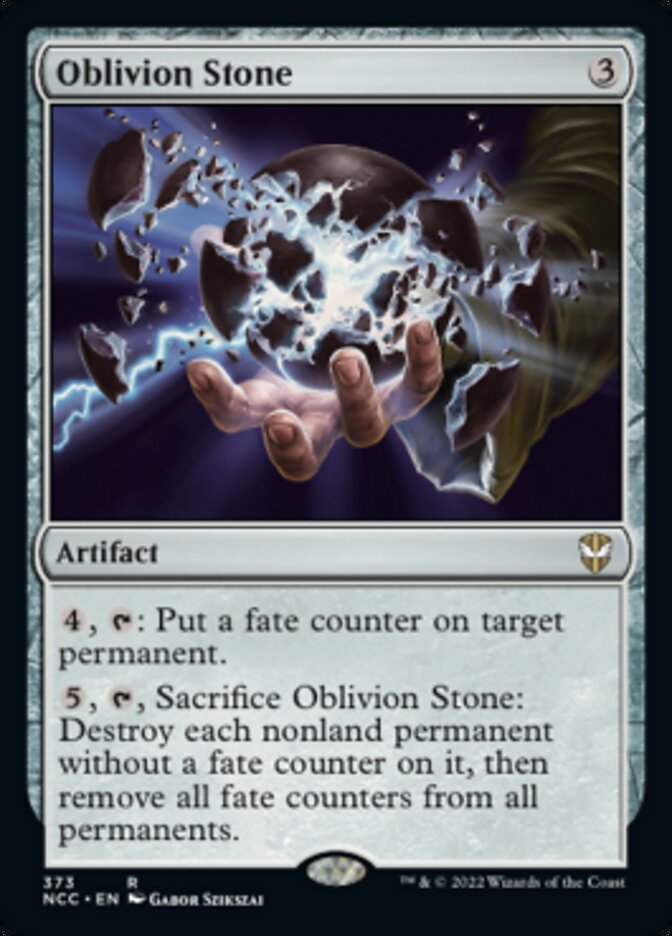 Oblivion Stone [Streets of New Capenna Commander] MTG Single Magic: The Gathering | Red Claw Gaming