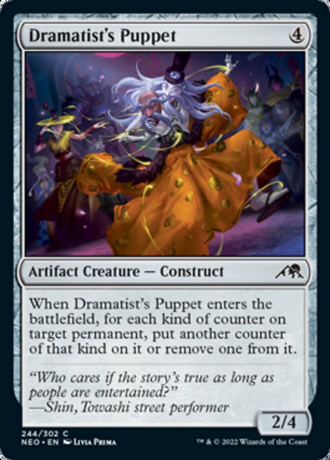 Dramatist's Puppet [Kamigawa: Neon Dynasty] MTG Single Magic: The Gathering    | Red Claw Gaming