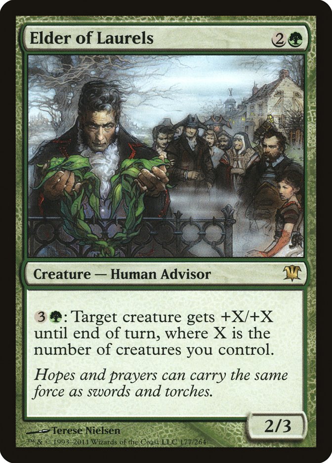 Elder of Laurels [Innistrad] MTG Single Magic: The Gathering | Red Claw Gaming