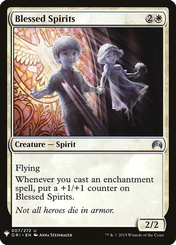 Blessed Spirits [Mystery Booster] MTG Single Magic: The Gathering | Red Claw Gaming