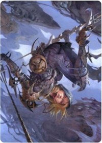 Blackbloom Rogue Art Card [Zendikar Rising Art Series] MTG Single Magic: The Gathering | Red Claw Gaming