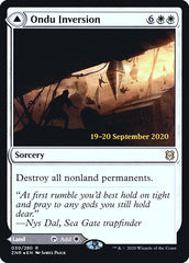 Ondu Inversion // Ondu Skyruins [Zendikar Rising Prerelease Promos] MTG Single Magic: The Gathering | Red Claw Gaming