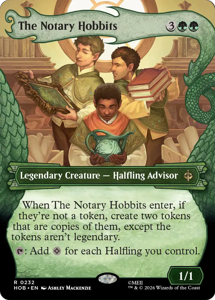 The Notary Hobbits (Showcase) [The Hobbit] | Red Claw Gaming