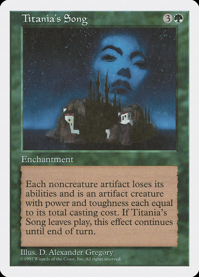 Titania's Song [Fifth Edition] MTG Single Magic: The Gathering | Red Claw Gaming