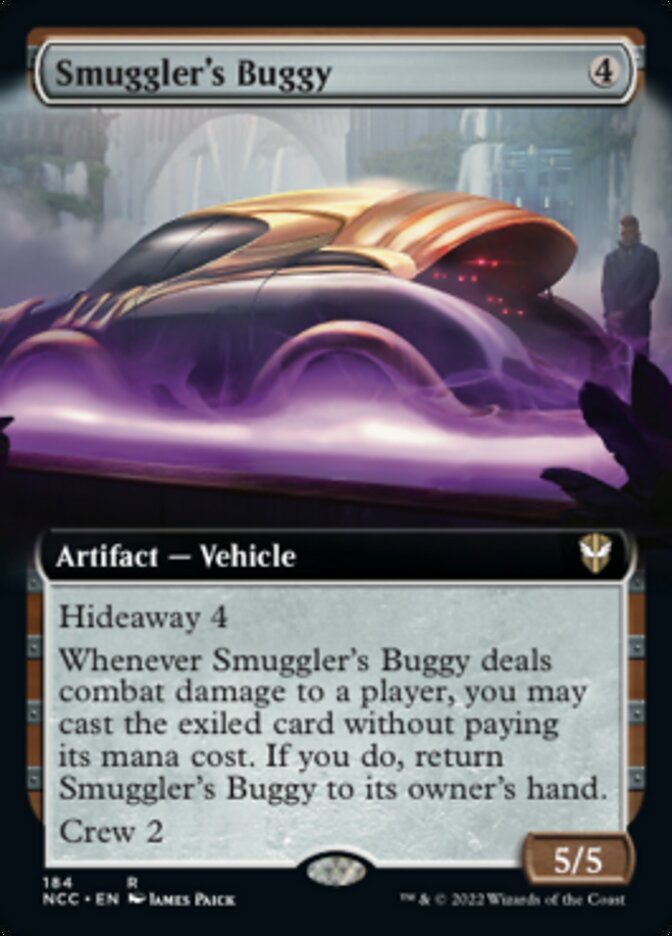 Smuggler's Buggy (Extended Art) [Streets of New Capenna Commander] MTG Single Magic: The Gathering | Red Claw Gaming