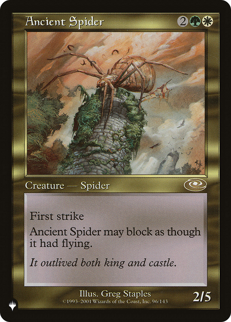 Ancient Spider [The List] MTG Single Magic: The Gathering | Red Claw Gaming