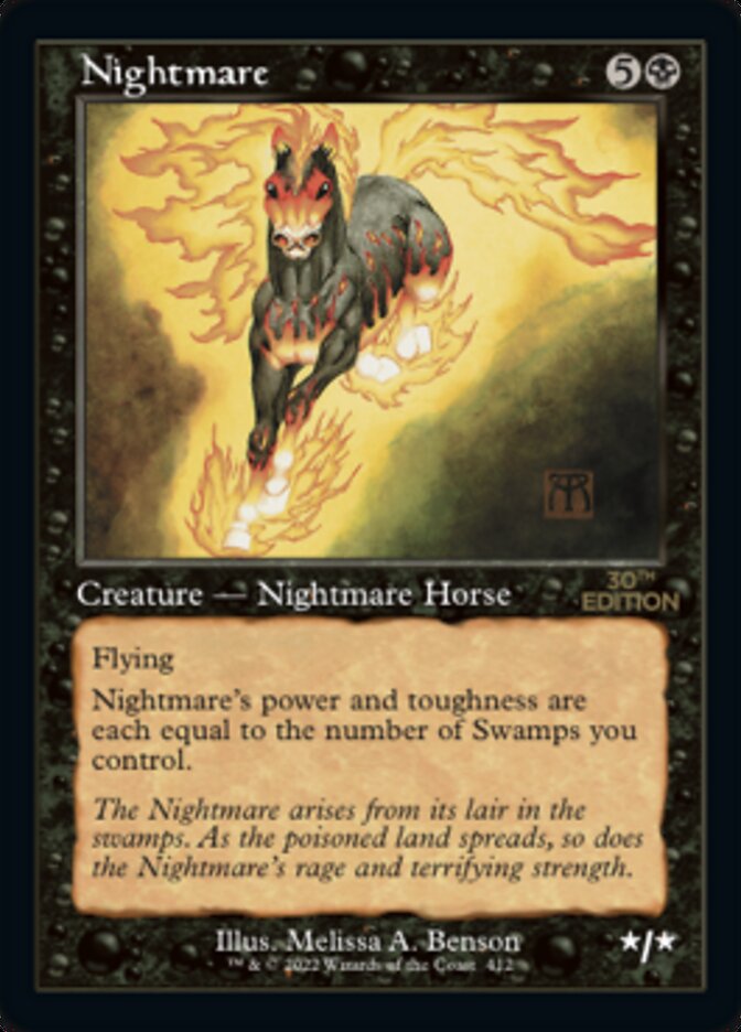 Nightmare (Retro) [30th Anniversary Edition] MTG Single Magic: The Gathering | Red Claw Gaming