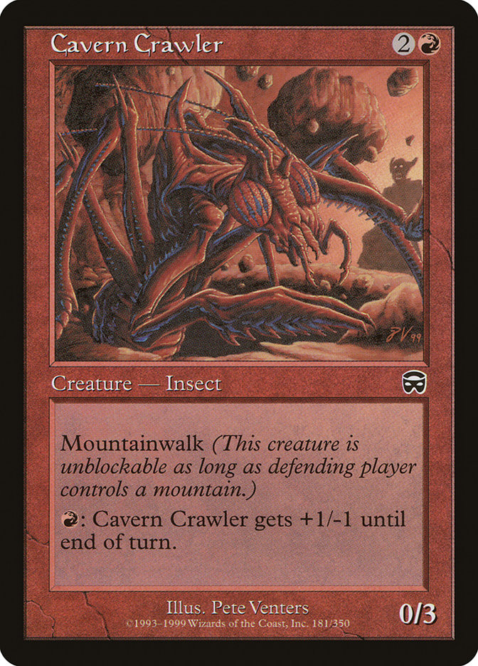 Cavern Crawler [Mercadian Masques] MTG Single Magic: The Gathering | Red Claw Gaming