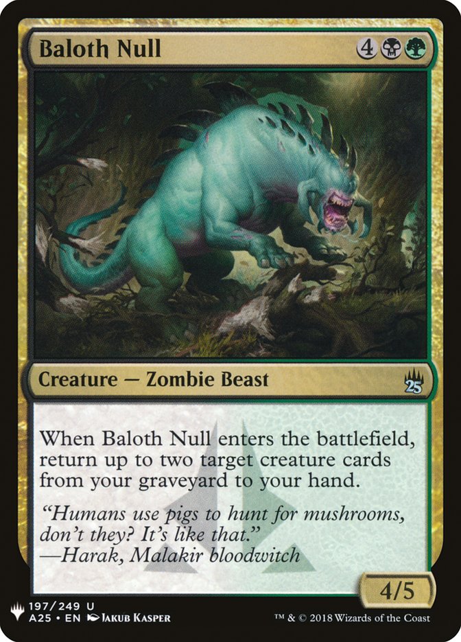 Baloth Null [Mystery Booster] MTG Single Magic: The Gathering    | Red Claw Gaming