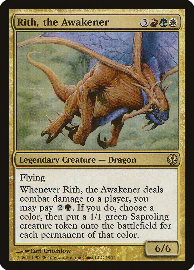 Rith, the Awakener [Duel Decks: Phyrexia vs. the Coalition] MTG Single Magic: The Gathering | Red Claw Gaming