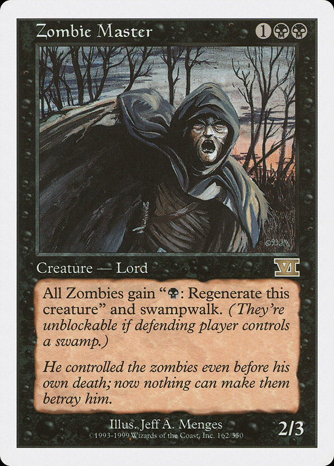 Zombie Master [Classic Sixth Edition] MTG Single Magic: The Gathering | Red Claw Gaming