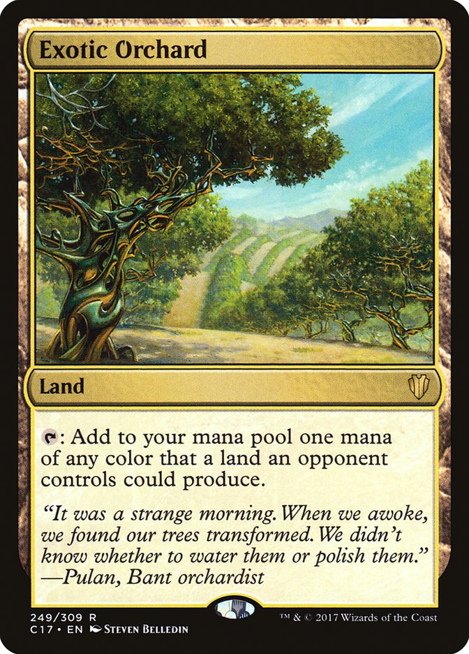 Exotic Orchard [Commander 2017] MTG Single Magic: The Gathering | Red Claw Gaming