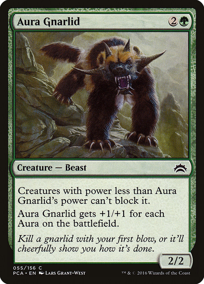 Aura Gnarlid [Planechase Anthology] MTG Single Magic: The Gathering | Red Claw Gaming