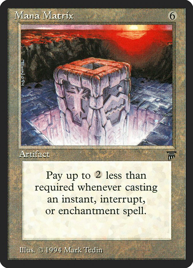 Mana Matrix [Legends] MTG Single Magic: The Gathering | Red Claw Gaming