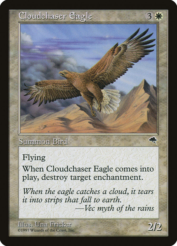 Cloudchaser Eagle [Tempest] MTG Single Magic: The Gathering | Red Claw Gaming