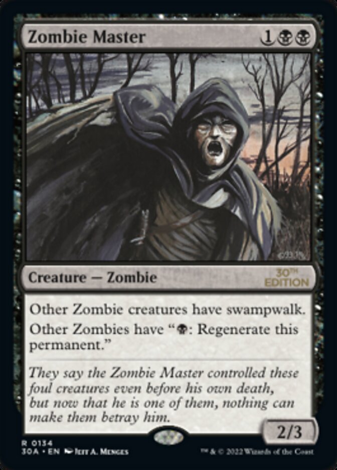 Zombie Master [30th Anniversary Edition] MTG Single Magic: The Gathering | Red Claw Gaming