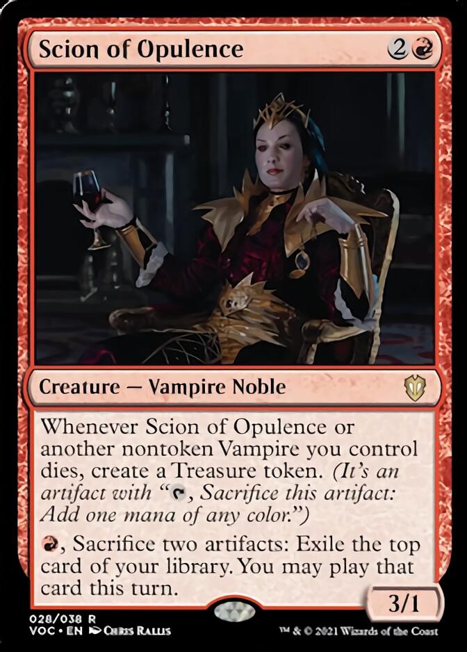 Scion of Opulence [Innistrad: Crimson Vow Commander] MTG Single Magic: The Gathering | Red Claw Gaming