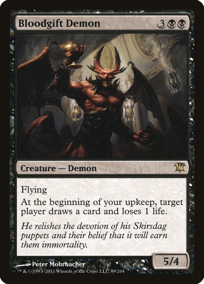 Bloodgift Demon [Innistrad] MTG Single Magic: The Gathering | Red Claw Gaming