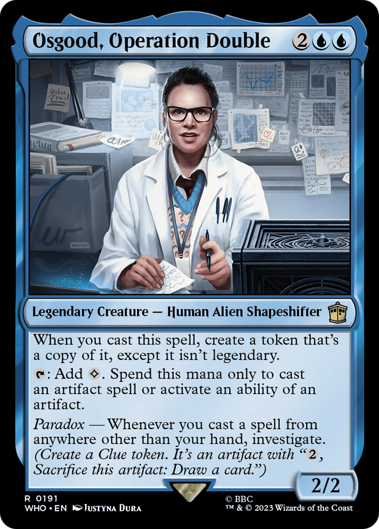 Osgood, Operation Double [Doctor Who] MTG Single Magic: The Gathering    | Red Claw Gaming