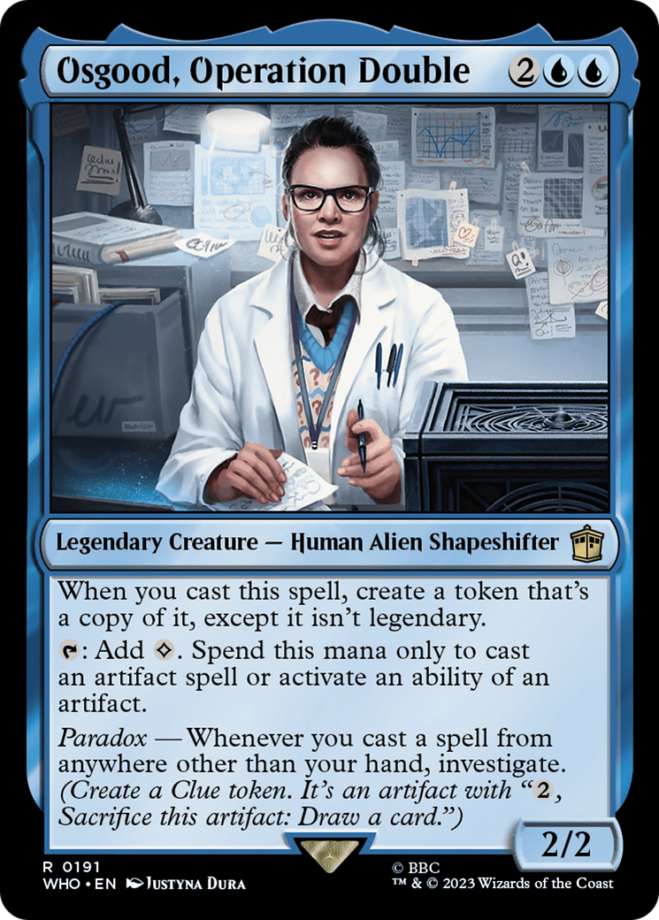 Osgood, Operation Double [Doctor Who] MTG Single Magic: The Gathering | Red Claw Gaming