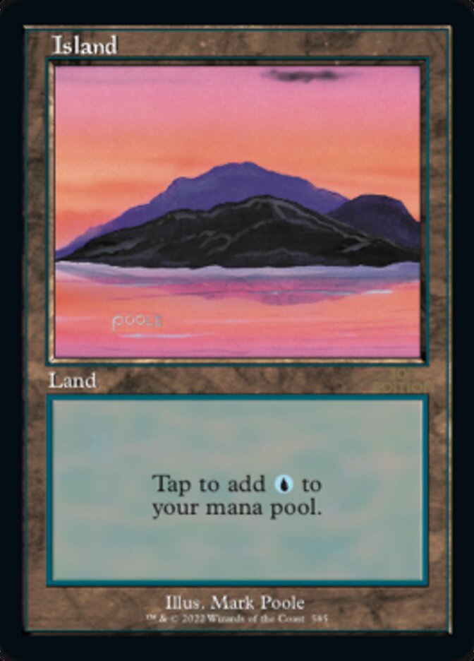 Island (Retro) (585) [30th Anniversary Edition] MTG Single Magic: The Gathering | Red Claw Gaming