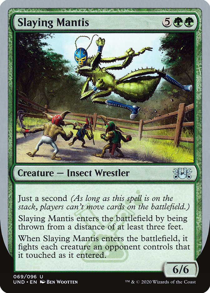Slaying Mantis [Unsanctioned] MTG Single Magic: The Gathering | Red Claw Gaming