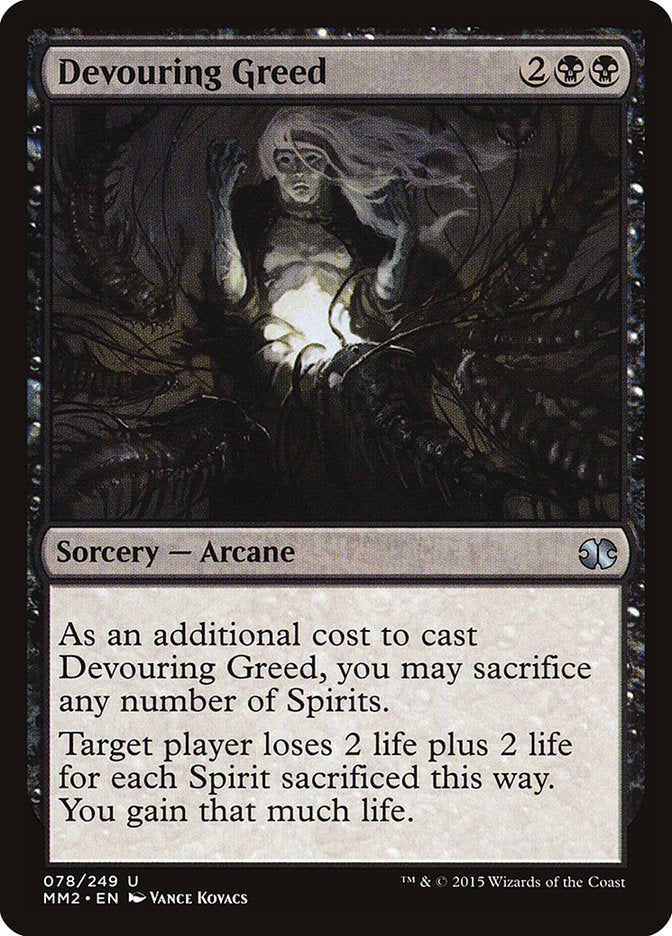 Devouring Greed [Modern Masters 2015] MTG Single Magic: The Gathering | Red Claw Gaming